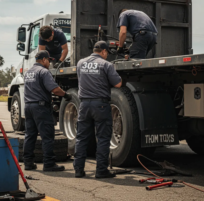 Expert Flatbed Truck Repair Services Denver