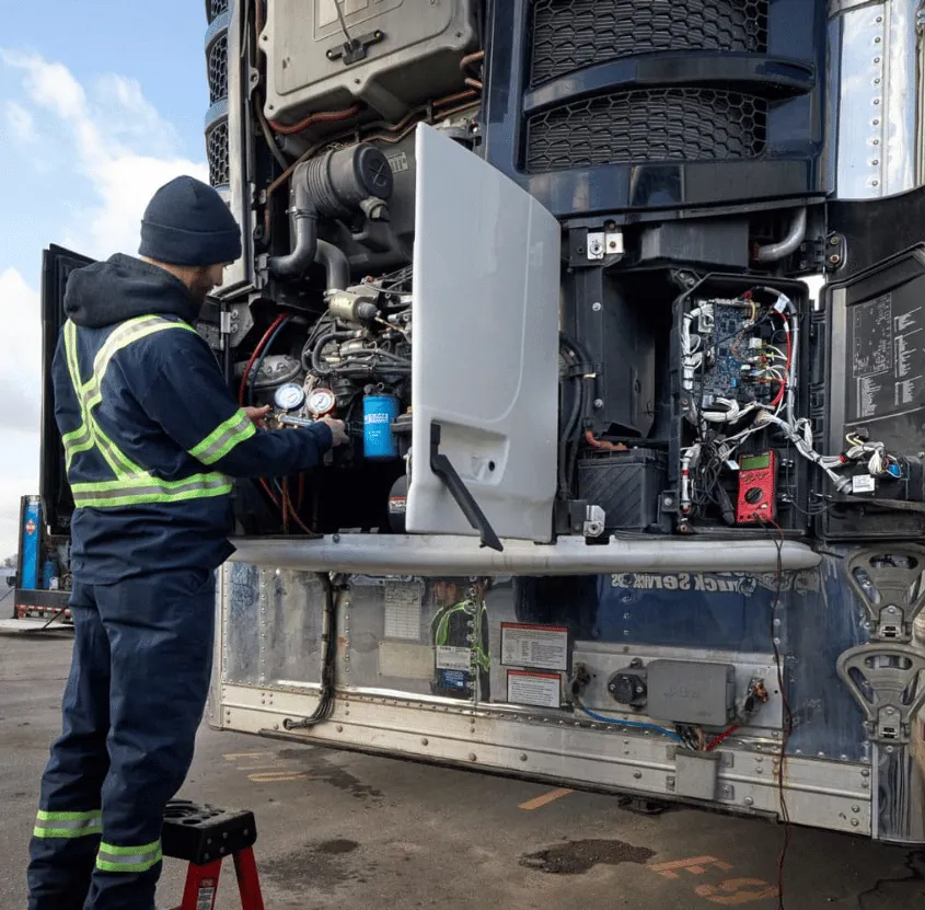 Fully Equipped Refrigenator Truck Repair Denver Area